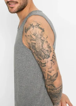 bonprix Lot de 3 débardeurs|Homme Vêtements De Sport|T-Shirts & Polos