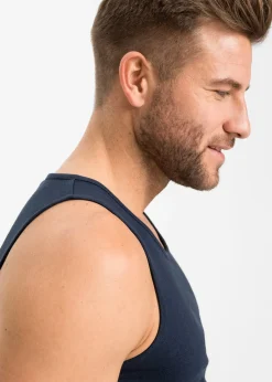 Homme bonprix Mode Plage|T-Shirts & Polos|Lot de 3 débardeurs