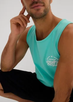 Homme bonprix Mode Plage|T-Shirts & Polos|Lot de 3 débardeurs