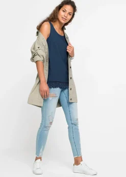 bonprix Lot de 2 débardeurs à dentelle|Femme T-Shirts & Tops