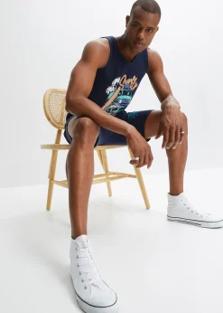 Homme bonprix Mode Plage|T-Shirts & Polos|Lot de 2 débardeurs en coton