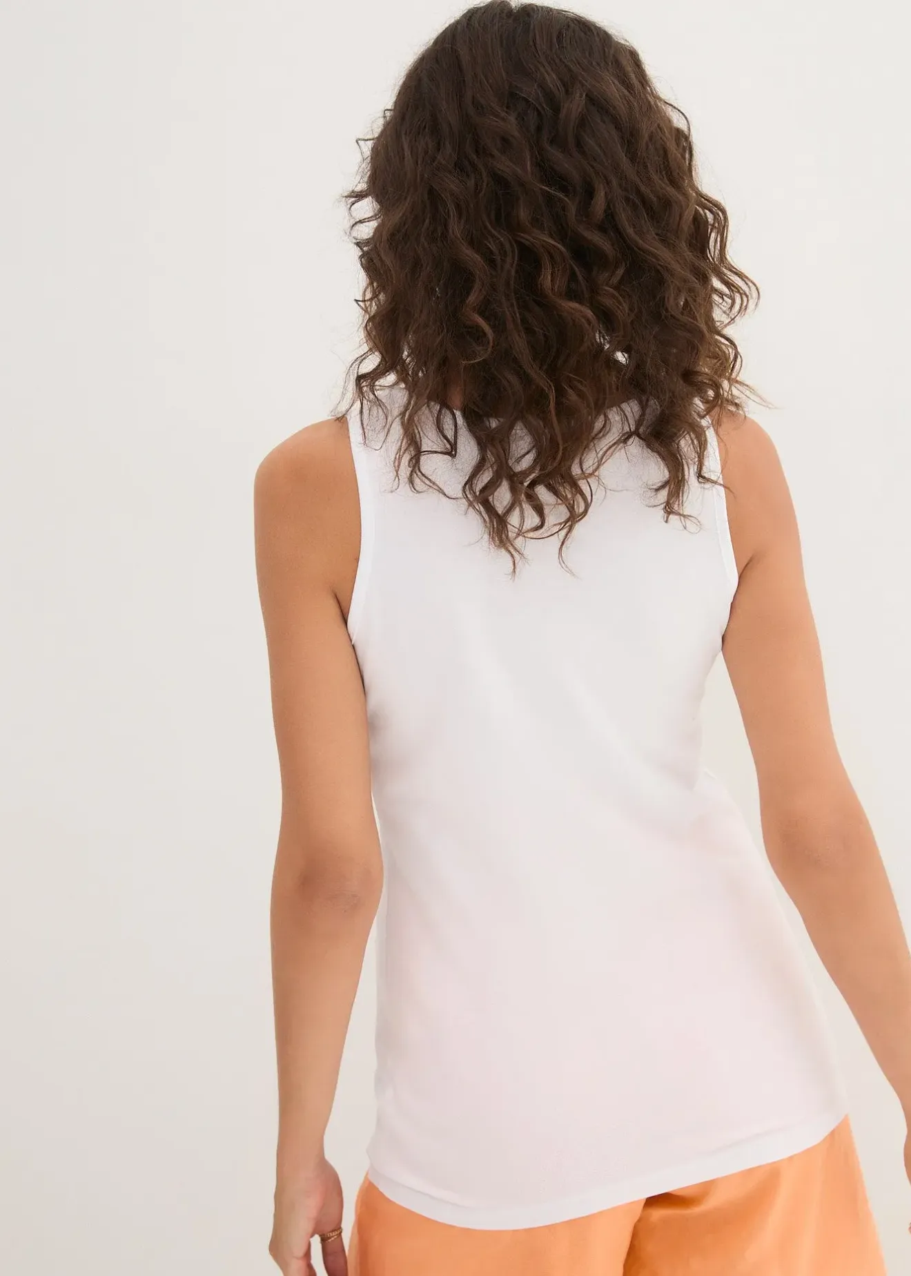 Femme bonprix Tricots De Peau|Basiques|Lot de 2 débardeurs extensibles