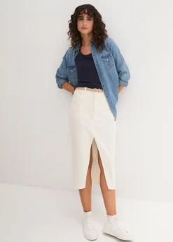 Femme bonprix Tricots De Peau|Basiques|Lot de 2 débardeurs extensibles