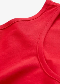 bonprix Lot de 5 débardeurs longs 100% coton|Femme Tricots De Peau|Basiques