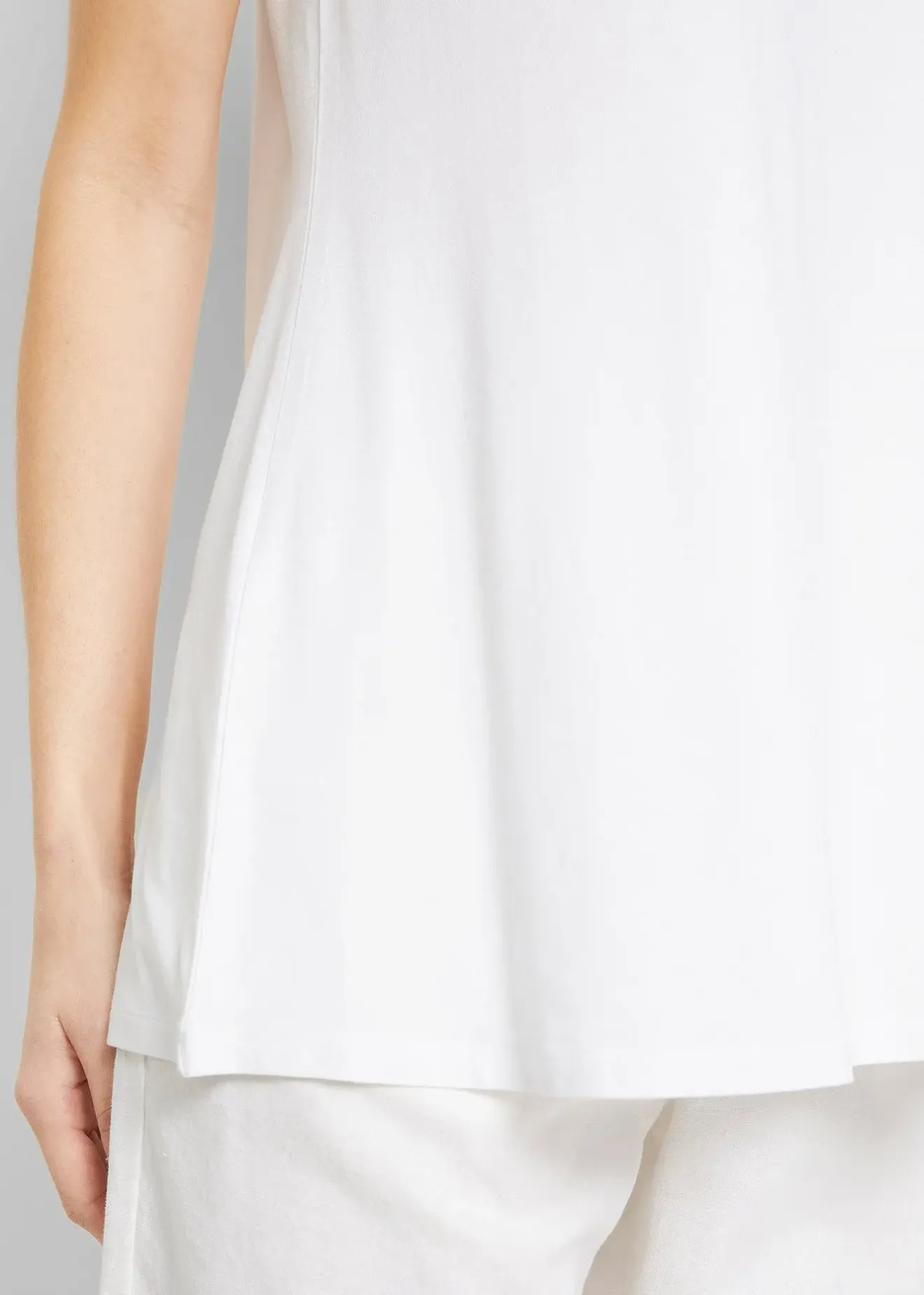 bonprix Lot de 2 débardeurs longs en viscose douce|Femme Basiques|T-Shirts & Tops