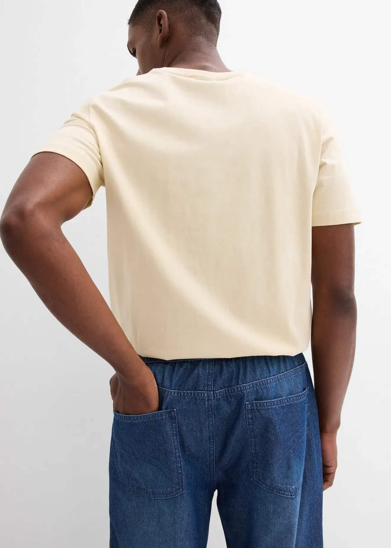 Homme bonprix Jeans|Lot de 2 jeans classiques d’été à taille élastiquée