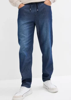 bonprix Lot de 2 jeans classiques d’été à taille élastiquée|Homme Jeans