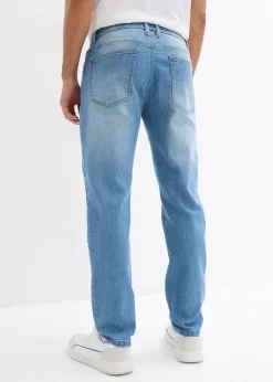 bonprix Lot de 2 jeans droits extensibles regular à taille élastiquée|Homme Jeans