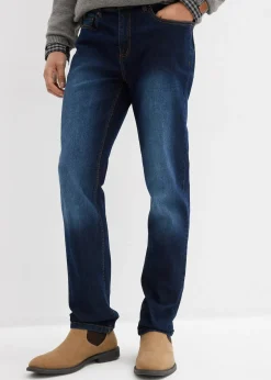 bonprix Lot de 2 jeans extensibles Regular légers, droits|Homme Jeans