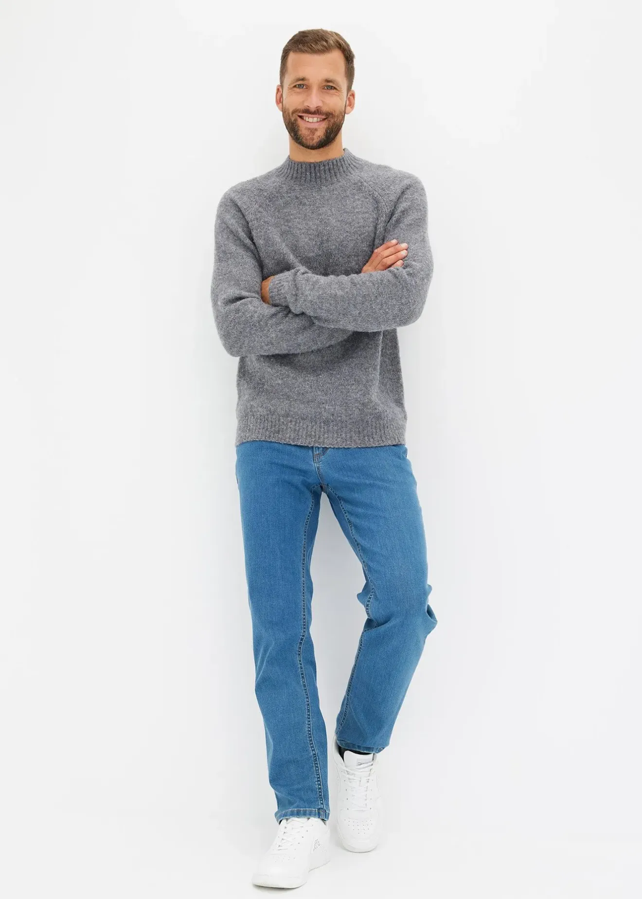 Homme bonprix Jeans|Lot de 2 jeans extensibles Regular, coupe droite