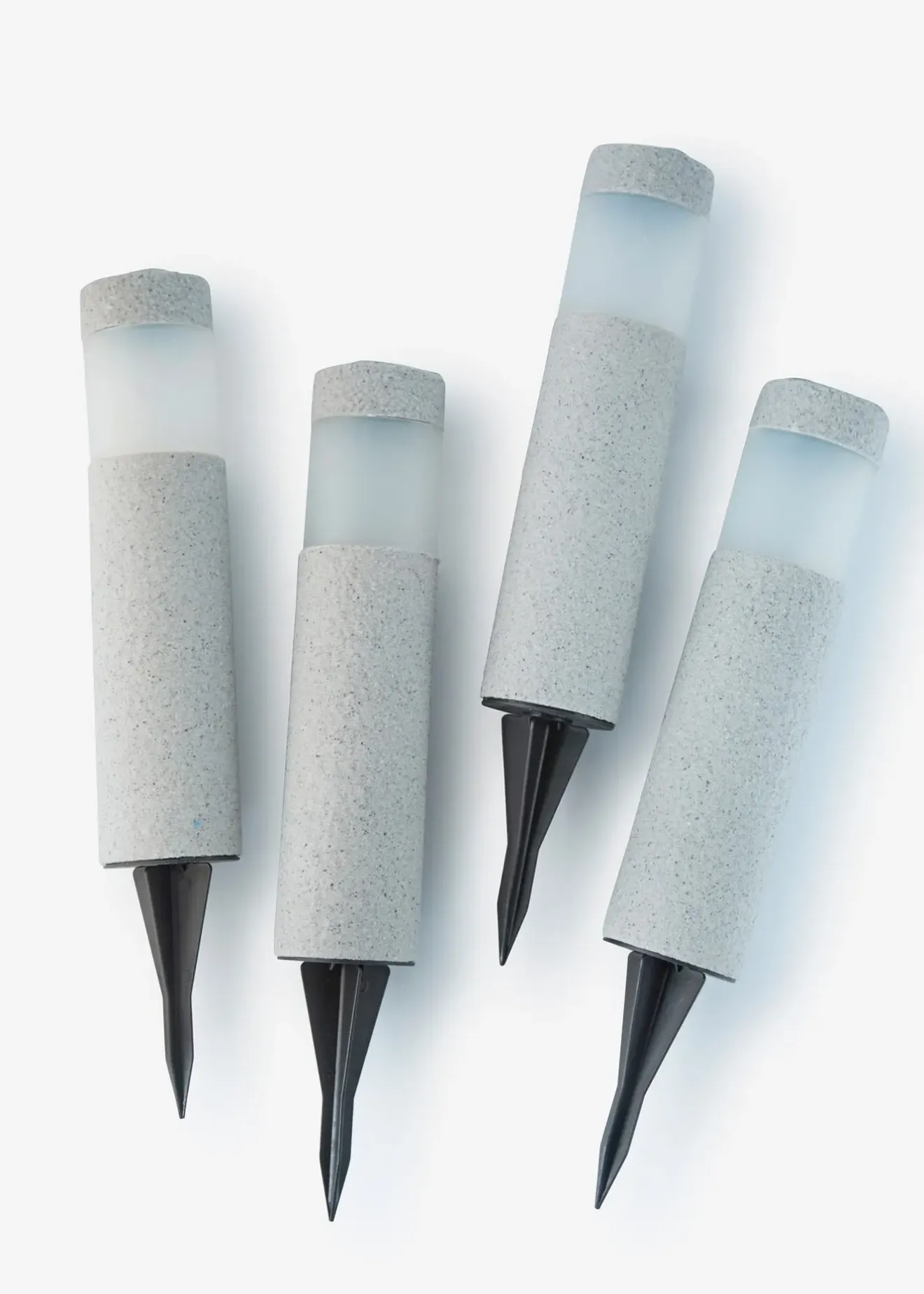 bonprix Lot de 4 lampes déco solaires de chemin| Jardin & Balcon·Déco De Jardin & Éclairage|Déco De Jardin & Éclairage