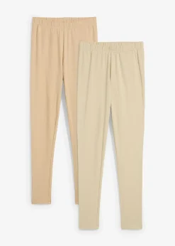 bonprix Lot de 2 leggings|Femme Basiques|Pantalons