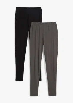 Femme bonprix Basiques|Pantalons|Lot de 2 leggings