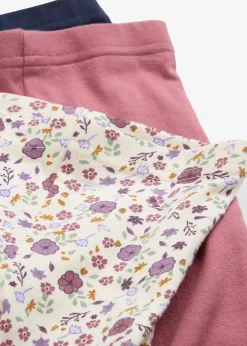 bonprix Lot de 3 leggings 100% coton|Enfant Vêtements Enfant|Lot De 2 Articles Et Plus