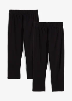 Enfant bonprix Vêtements Enfant|Filles 9-16 Ans·Lot De 2 Articles Et Plus|Lot de 2 leggings 3/4 en coton extensible