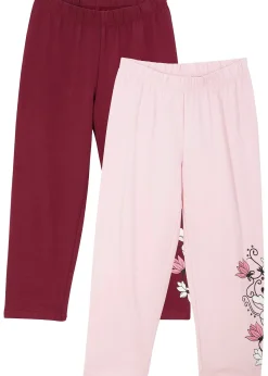 Enfant bonprix Vêtements Enfant|Filles 9-16 Ans·Lot De 2 Articles Et Plus|Lot de 2 leggings 3/4 en coton extensible