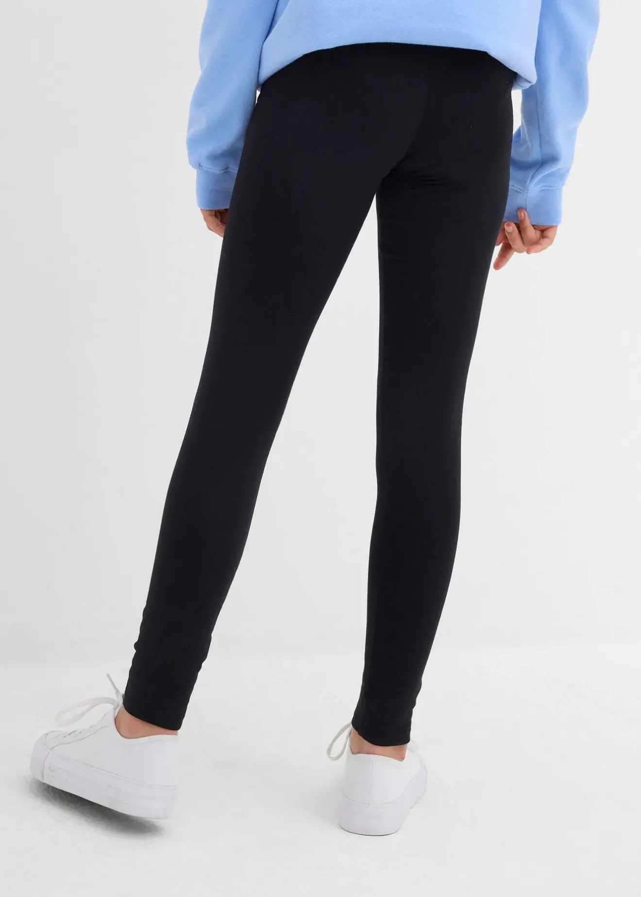 Enfant bonprix Vêtements Enfant|Filles 9-16 Ans·Lot De 2 Articles Et Plus|Lot de 3 leggings thermiques en coton extensible