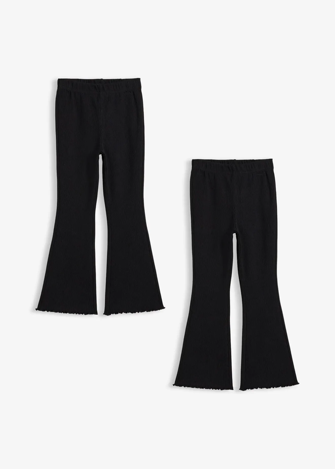 Enfant bonprix Vêtements Enfant|Filles 2-8 Ans·Lot De 2 Articles Et Plus|Lot de 2 leggings évasés et côtelés