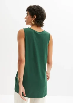 Femme bonprix Tricots De Peau|Basiques|Lot de 2 longs débardeurs