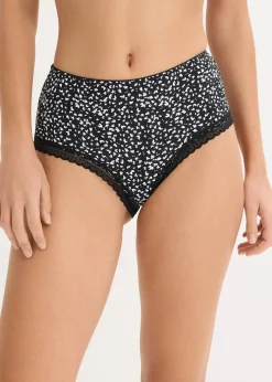 Femme bonprix Bas|Lot de 4 maxi culottes