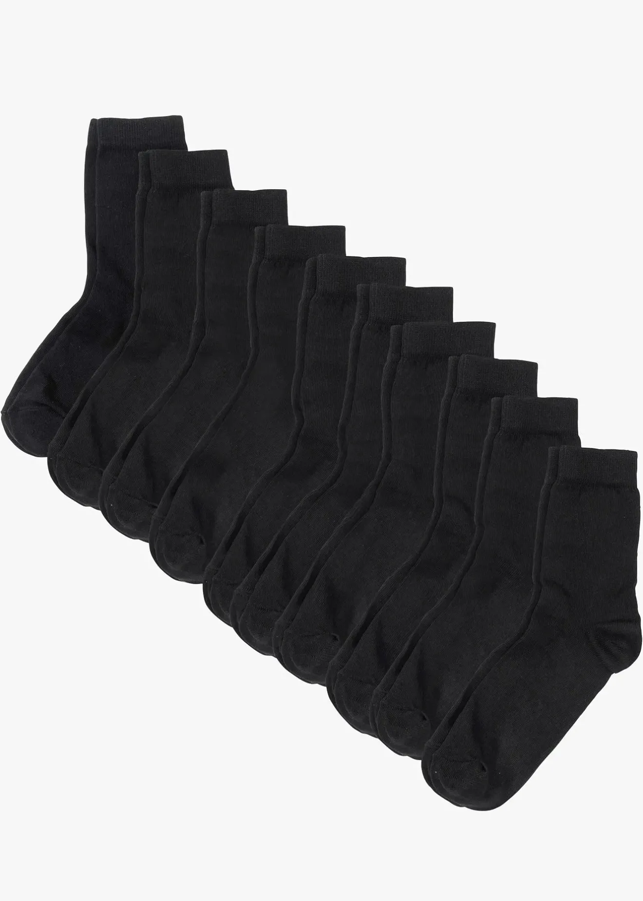 bonprix Lot de 10 paires de chaussettes en coton majoritaire|Femme Lot De 2 Articles Et Plus|Garçons·Collants