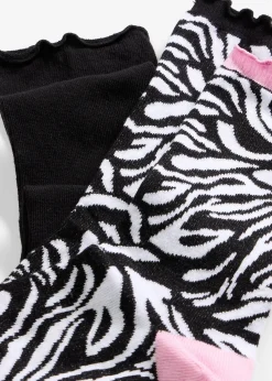 bonprix Lot de 3 paires de chaussettes|Femme Chaussettes & Collants