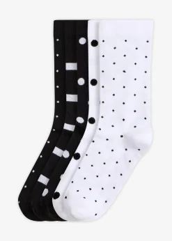 bonprix Lot de 5 paires de chaussettes|Femme Chaussettes & Collants