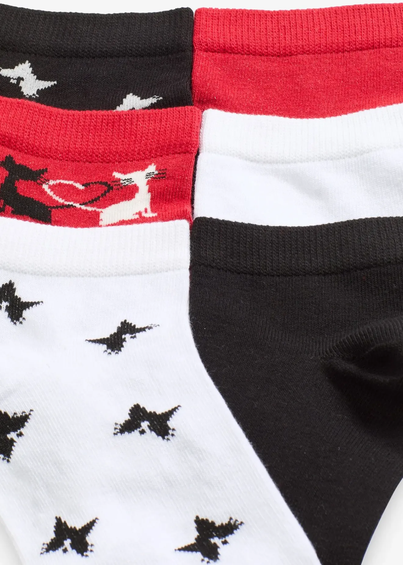 bonprix Lot de 7 paires de chaussettes courtes coton majoritaire|Femme Chaussettes & Collants