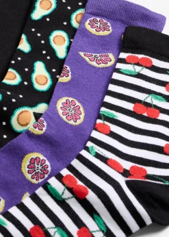 Femme bonprix Lot De 2 Articles Et Plus|Garçons·Collants|Lot de 6 paires de chaussettes