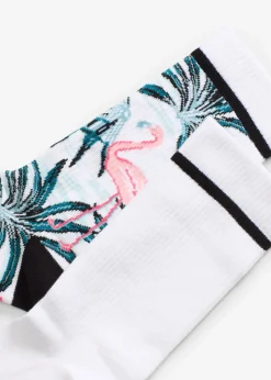 bonprix Lot de 2 paires de chaussettes avec coton et semelle éponge|Femme Chaussettes|Socquettes