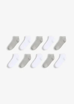 Femme bonprix Lot De 2 Articles Et Plus|Garçons·Collants|Lot de 10 paires de chaussettes courtes