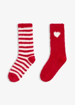 Femme bonprix Homewear|Chaussettes & Collants|Lot de 2 paires de chaussettes douillettes