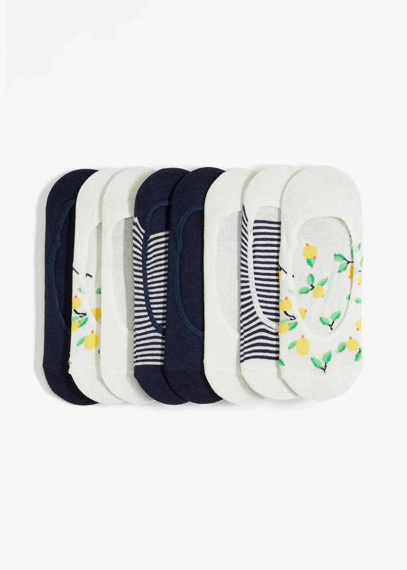 Femme bonprix Chaussettes & Collants|Lot de 8 paires de protège-pieds en coton majoritaire