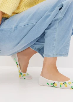 Femme bonprix Chaussettes & Collants|Lot de 8 paires de protège-pieds en coton majoritaire