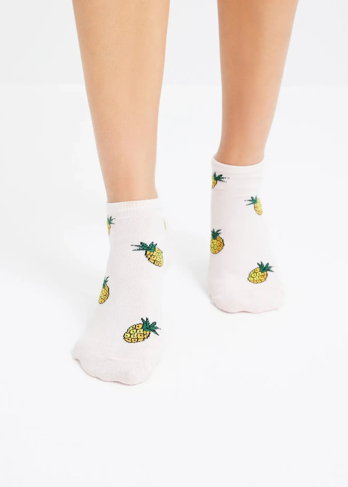 Femme bonprix Chaussettes & Collants|Lot de 6 paires de socquettes en coton majoritaire