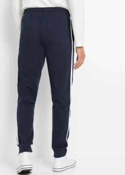 bonprix Lot de 2 pantalons de jogging à détails contrastants|Homme Vêtements De Sport|Pantalons