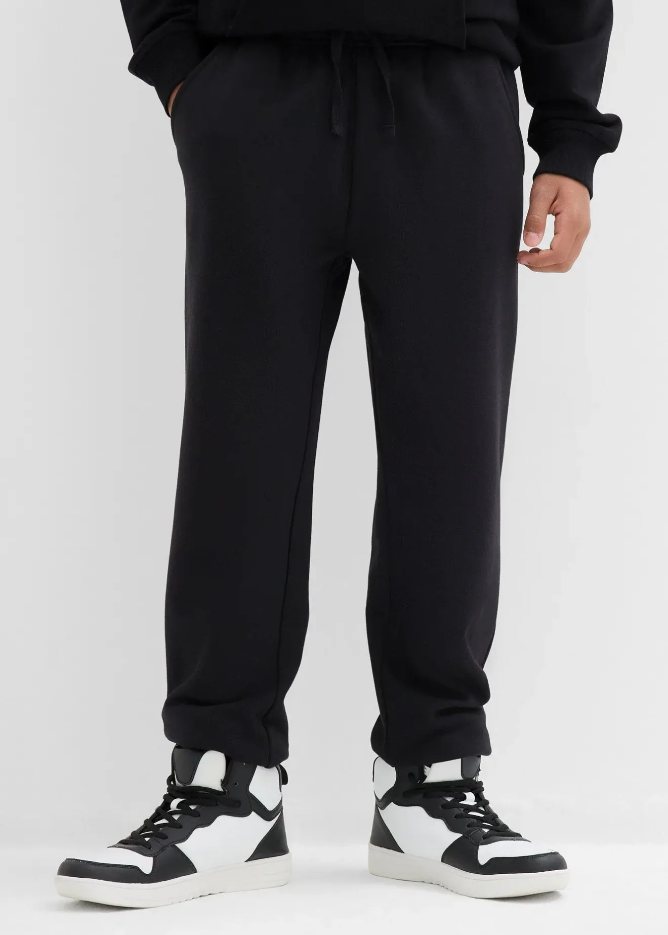 bonprix Lot de 2 pantalons de jogging doux en coton mélangé|Enfant Vêtements Enfant|Garçons 9-16 Ans·Lots De 2 Articles Et Plus