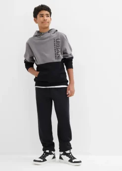 bonprix Lot de 2 pantalons de jogging doux en coton mélangé|Enfant Vêtements Enfant|Garçons 9-16 Ans·Lots De 2 Articles Et Plus
