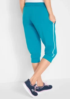 Femme bonprix Vêtements De Sport|Sweats|Lot de 2 pantalons de jogging en coton, longueur 3/4