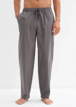 Homme bonprix Pyjamas|Sous-Vêtements|Lot de 2 pantalons de pyjama doux en coton