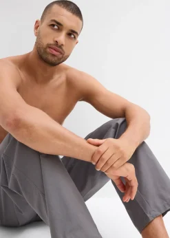 Homme bonprix Pyjamas|Sous-Vêtements|Lot de 2 pantalons de pyjama doux en coton