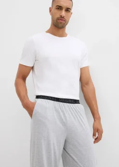 Homme bonprix Pyjamas|Sous-Vêtements|Lot de 2 pantalons de pyjama