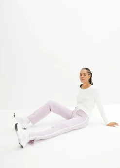 Femme bonprix Basiques|Pantalons|Lot de 2 pantalons en jersey coton extensible