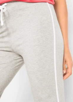 Femme bonprix Basiques|Pantalons|Lot de 2 pantalons en jersey coton extensible