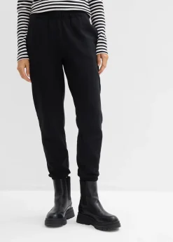 Femme bonprix Basiques|Sweats|Lot de 2 pantalons sweat 100% coton