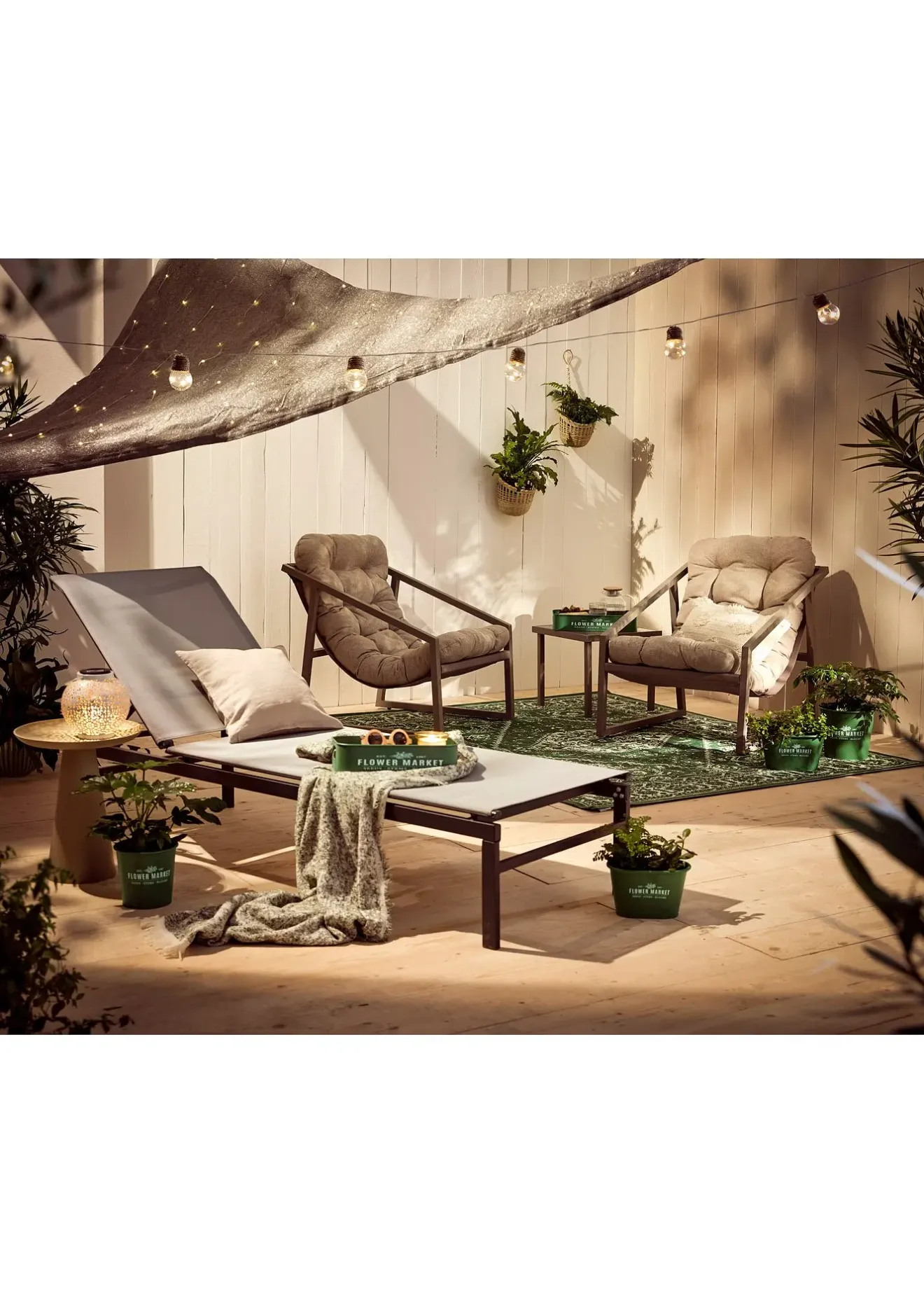 bonprix Lot de 2 plateaux| Jardin & Balcon·Déco De Jardin & Éclairage|Accessoires Déco