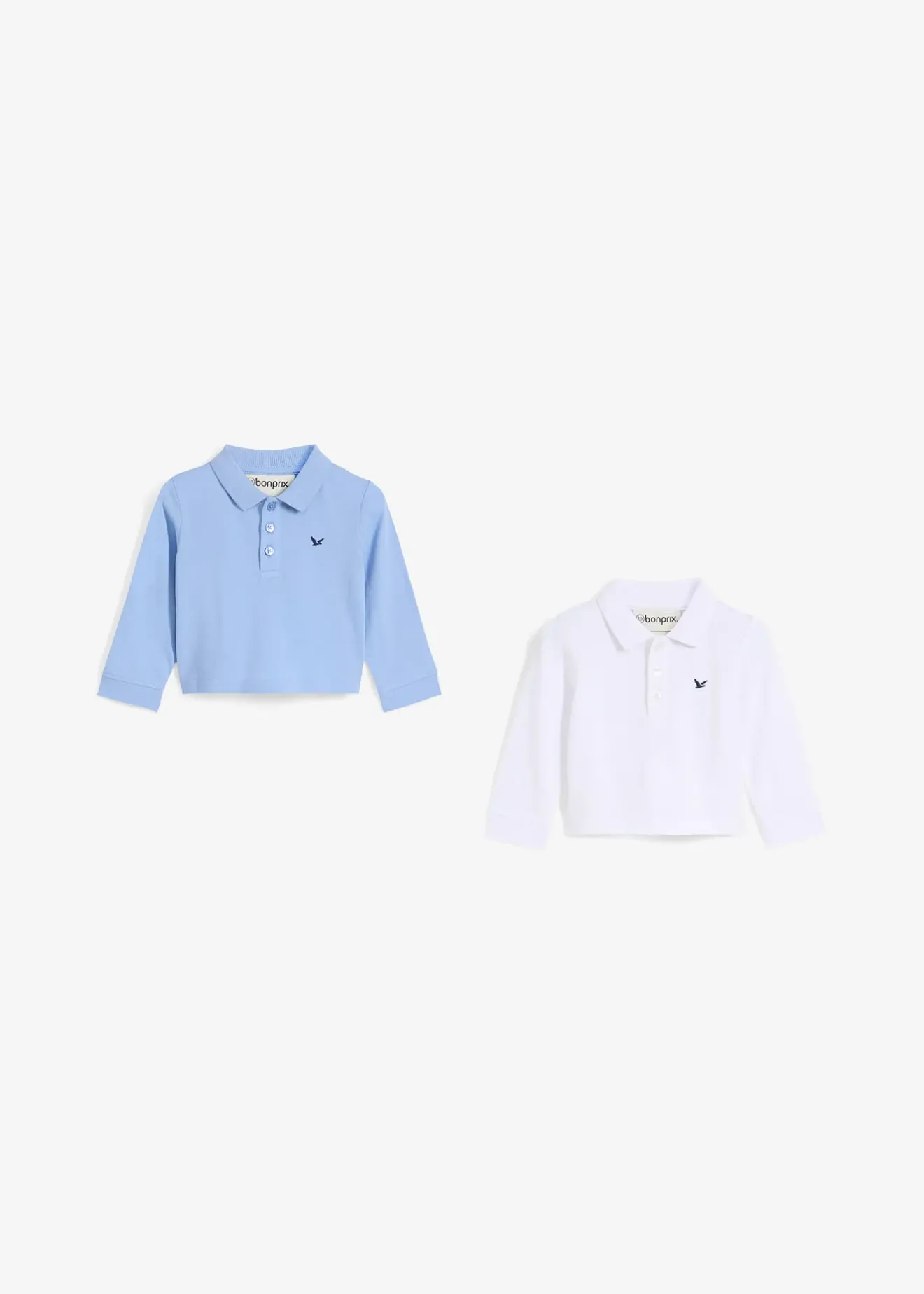 Enfant bonprix Vêtements Enfant|Lot De 2 Articles Et Plus|Lot de 2 polos bébé en maille piquée, manches longues