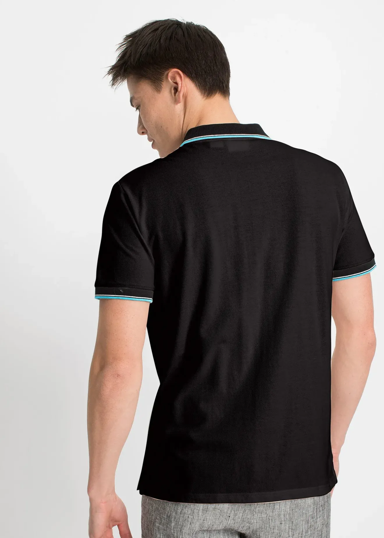 bonprix Lot de 3 polos en maille piquée, 100% coton|Homme T-Shirts & Polos