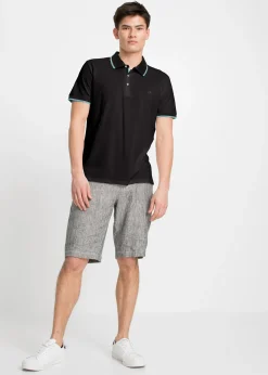 bonprix Lot de 3 polos en maille piquée, 100% coton|Homme T-Shirts & Polos