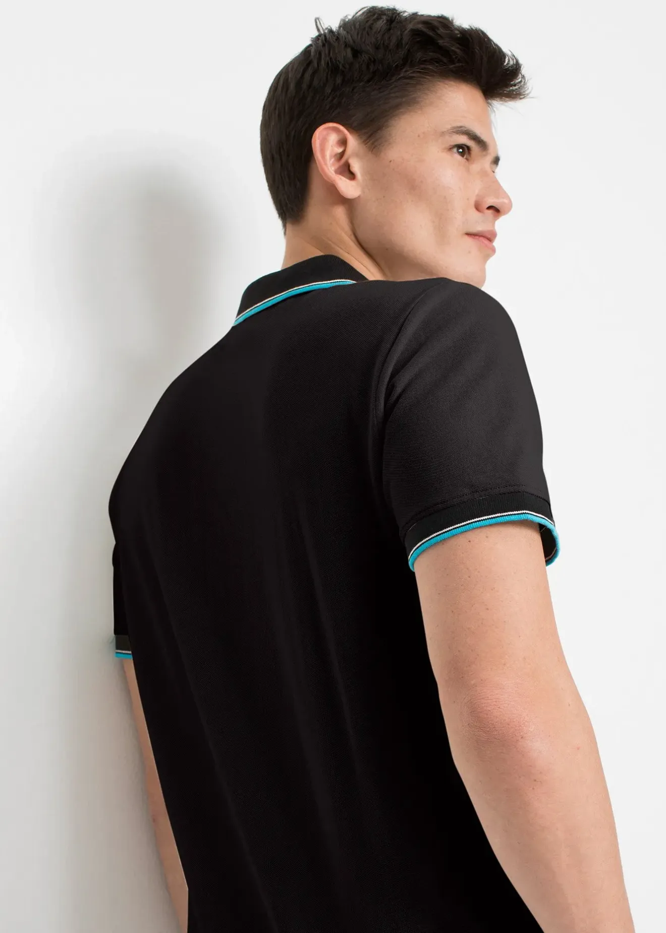 bonprix Lot de 3 polos en maille piquée, 100% coton|Homme T-Shirts & Polos